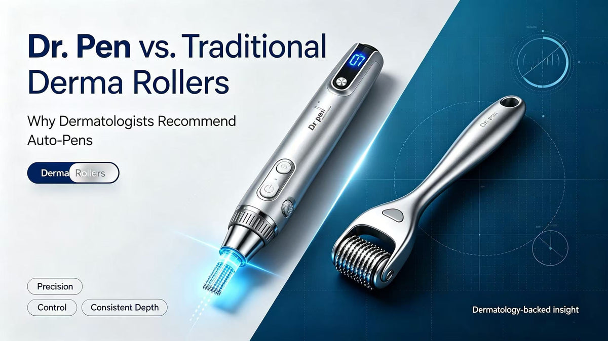 Dr. Pen vs. Traditional Derma Rollers: Why Dermatologists Recommend Auto-Pens