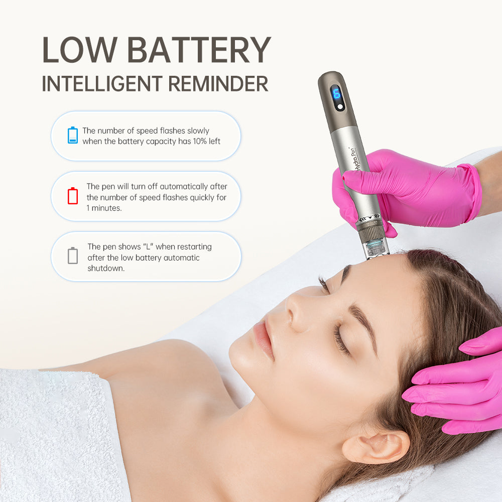 Dr. Pen HydraPen H3 Wireless Serum-Infusion Skincare Device