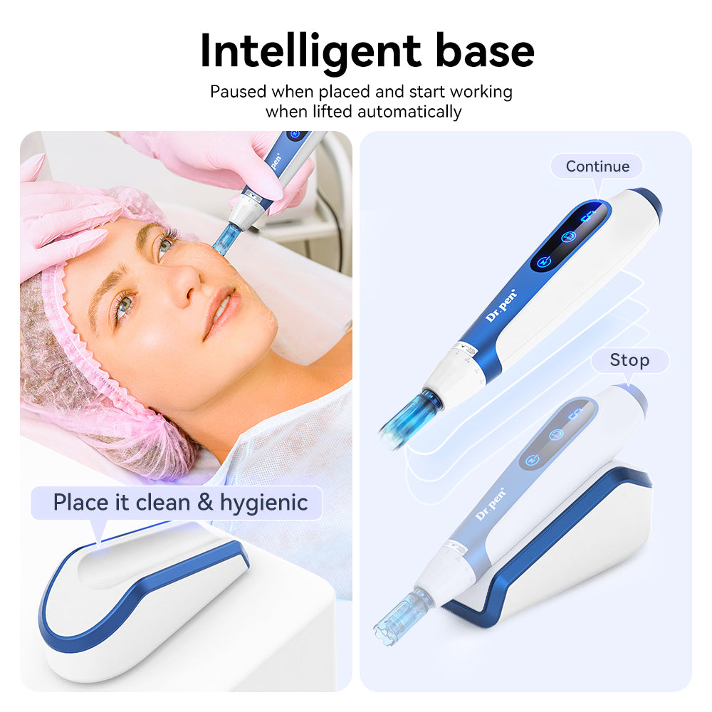 Professional skin rejuvenation and wrinkle reduction using Dr. Pen A11 Ultima PRO.