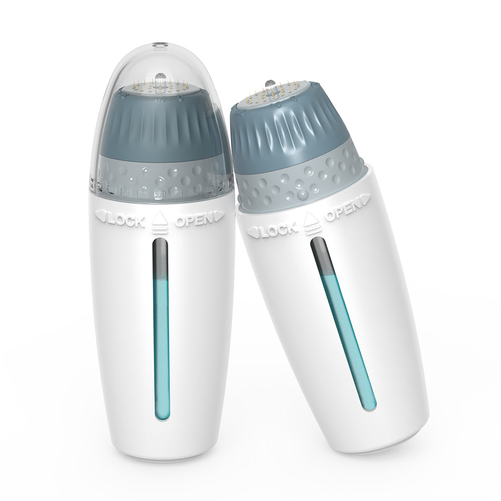 Biopen Bio 6 Microneedle Stamp pour la pousse des cheveux avec EMS et lumière LED