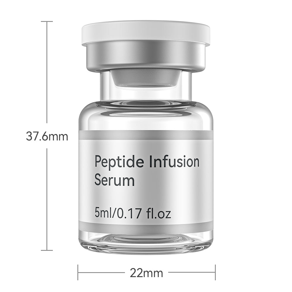 Dr.pen Micro Infusion Stamp System Kit with Peptide & Hyaluronic Acid Serum - Facial Microneedling Care (2 Month Supply)
