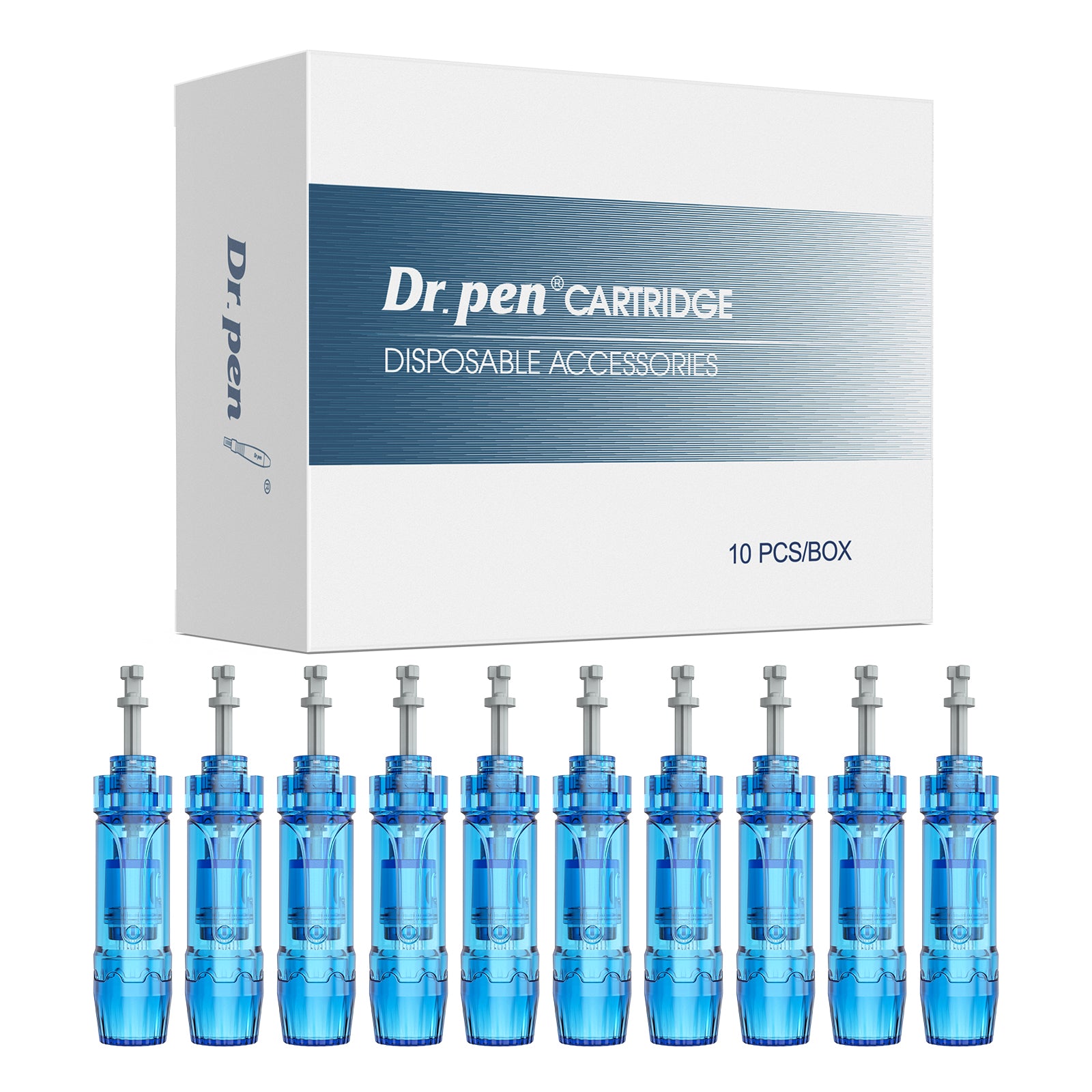 Dr. Pen M8S/A11/A8S/A9 18-Pin Replacement Cartridges (10-Pack)