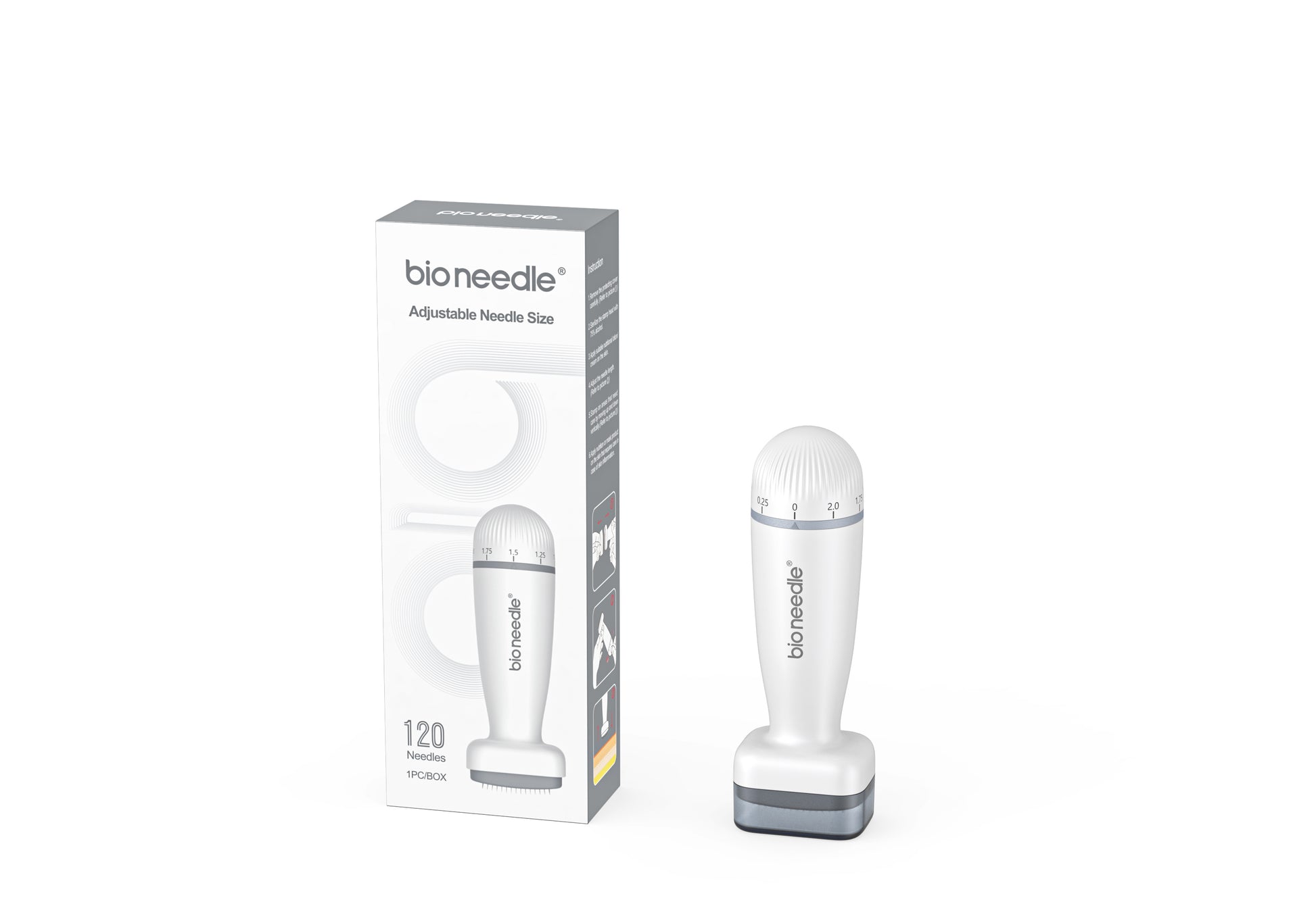 Biopen 120 Hair Growth Microneedle Stamp with 120 stainless steel needles from Dr. Pen Official