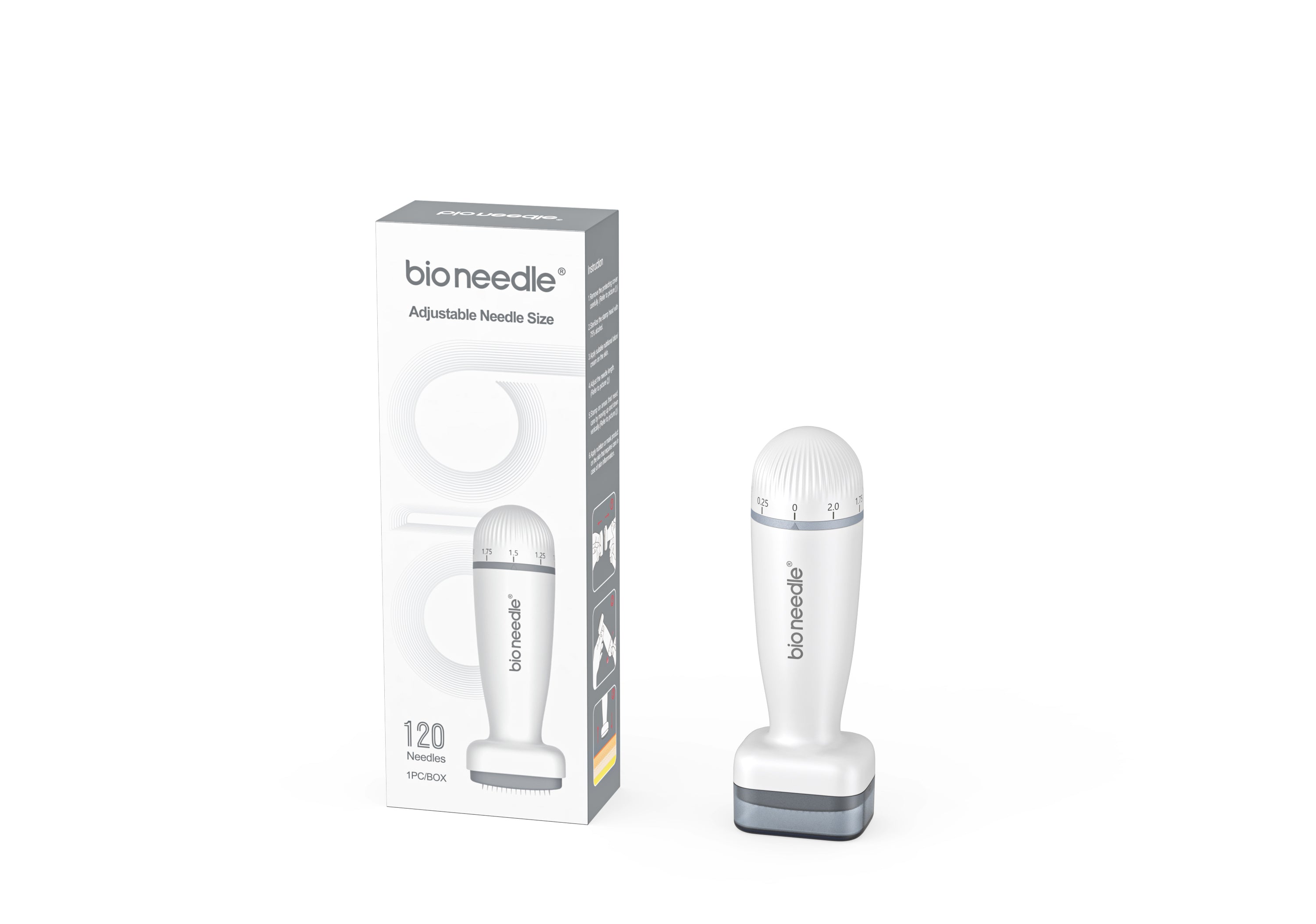 Biopen 120 Hair Growth Microneedle Stamp with 120 stainless steel needles from Dr. Pen Official