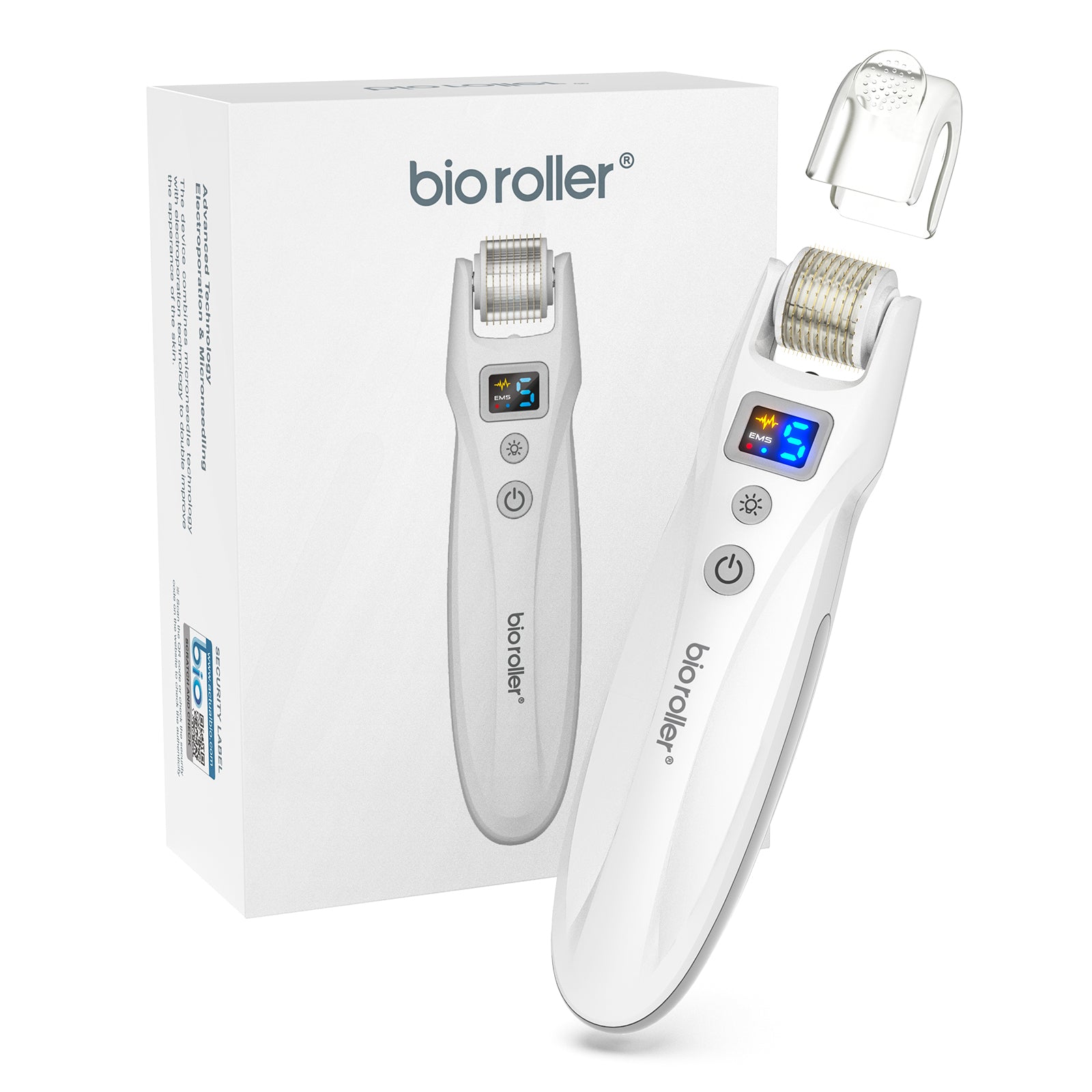 Bio Roller G5 Derma Roller with LED Light Therapy and Vibration from Dr. Pen Official