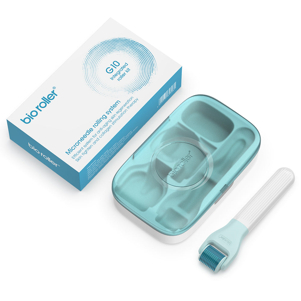 Genuine Bio Roller G10 Kit with Dr. Pen Official authenticity verification label for customer safety