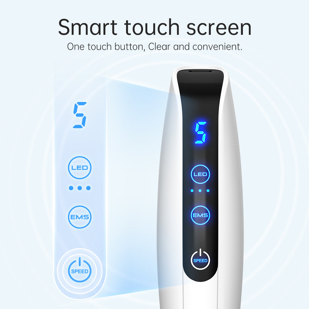 BioPen Q2 By Dr. Pen 3-in-1 Microneedling Pen with integrated LED Light Therapy and Microcurrent technology.