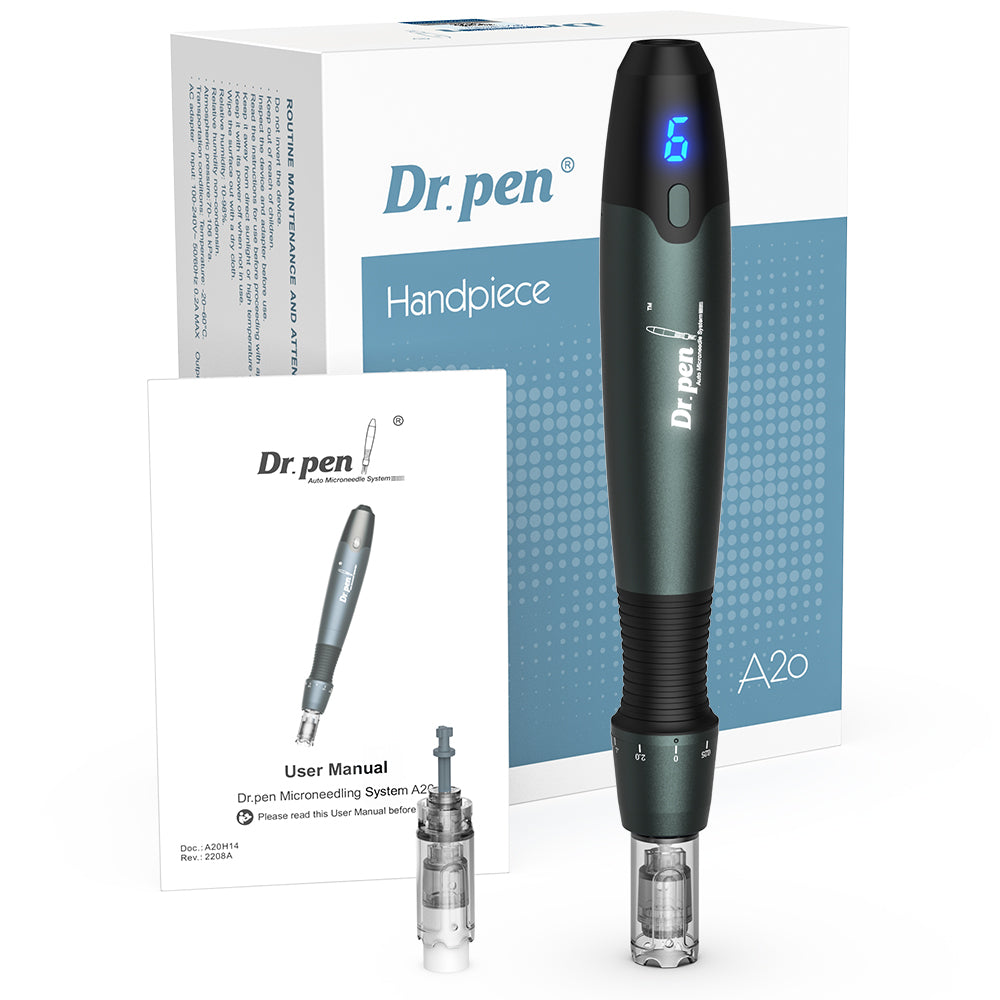 Dr. Pen A20 Professional Medical Grade Microneedling Device with 14-Pin Cartridges