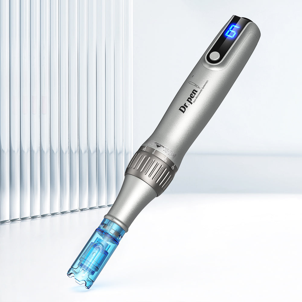 Dr. Pen M8S Professional Microneedling Pen with digital display and anti-backflow design.