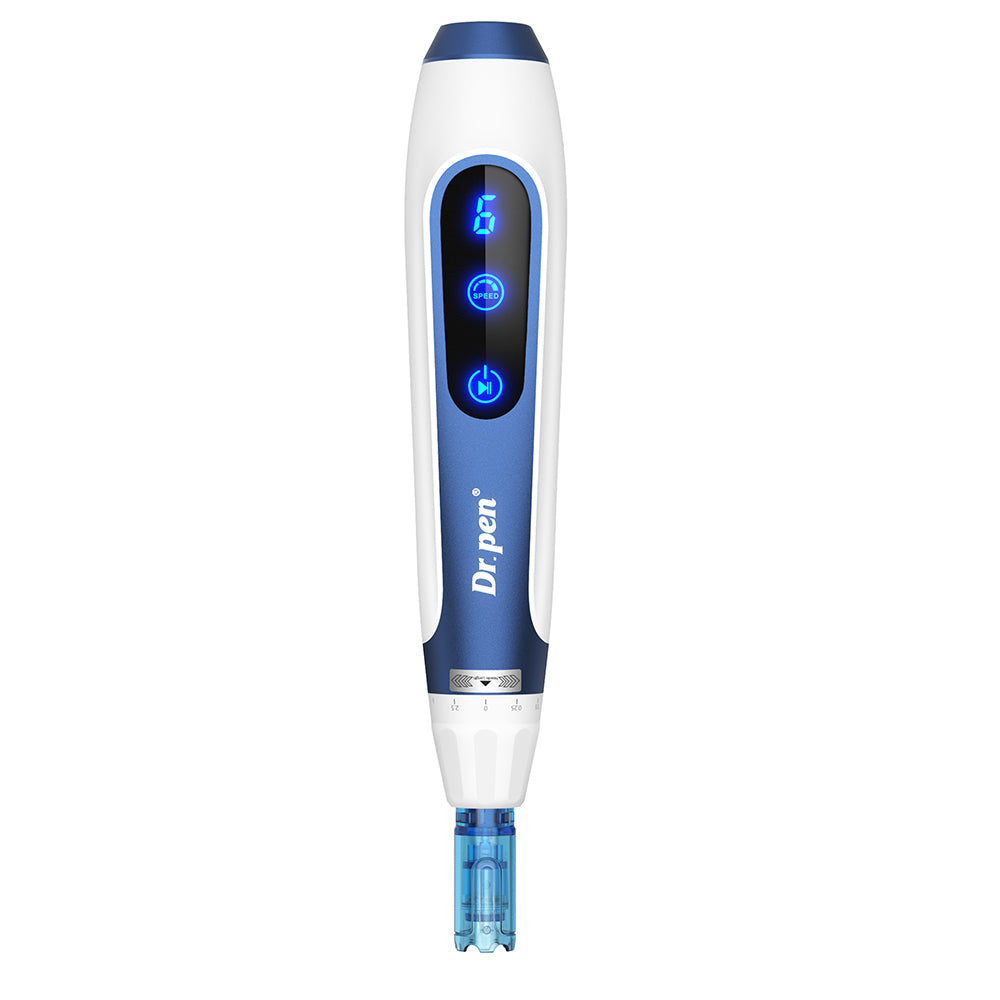 Dr. Pen A11 Ultima PRO Professional Microneedling Pen with digital display and large-diameter needle head.