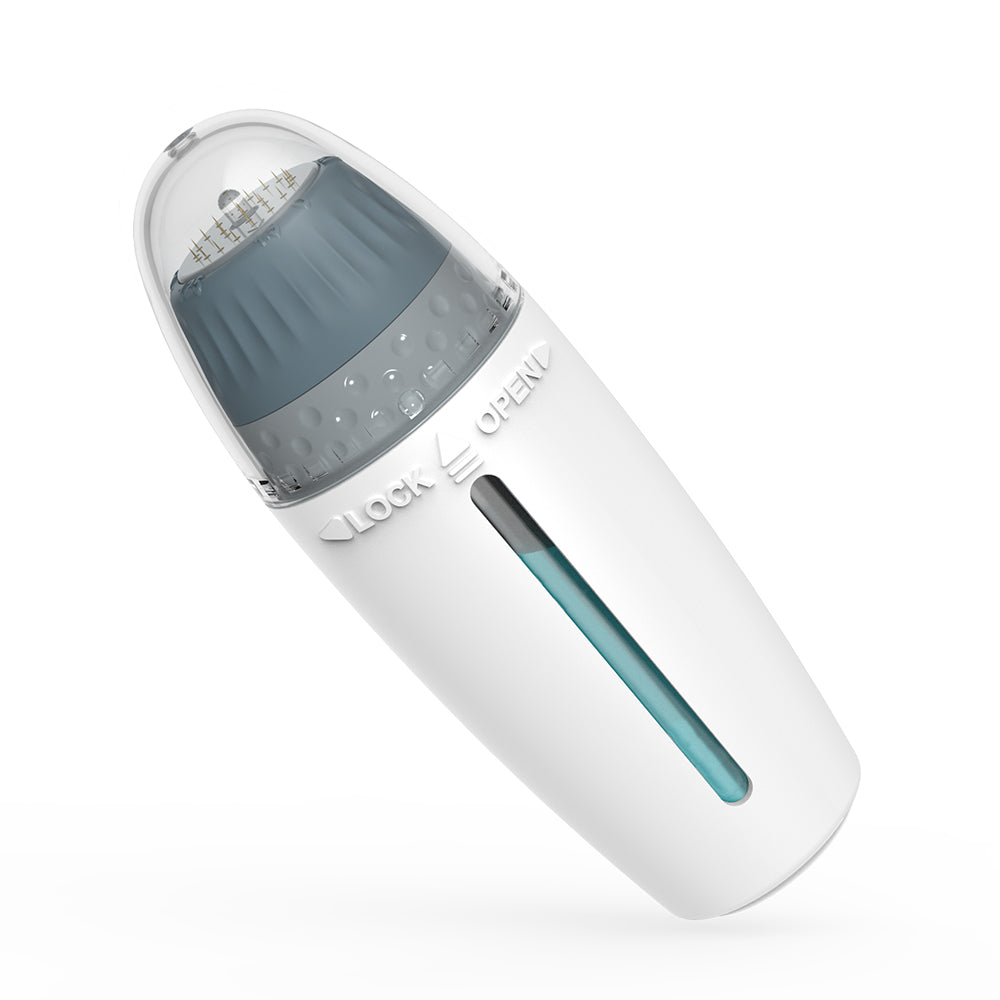Biopen Bio 6 Microneedle Stamp pour la pousse des cheveux avec EMS et lumière LED