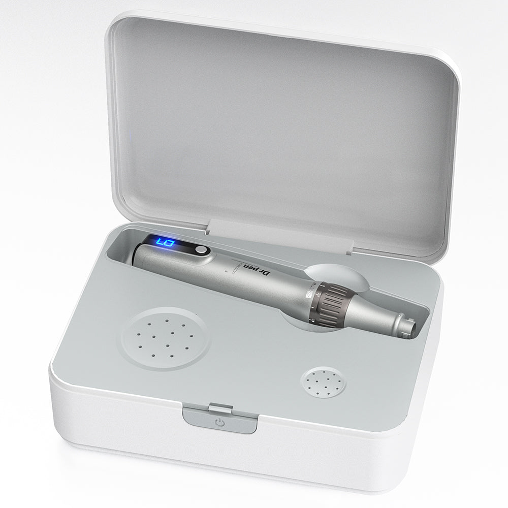 Dr. Pen M8S Professional Microneedling Pen with digital display and anti-backflow design.