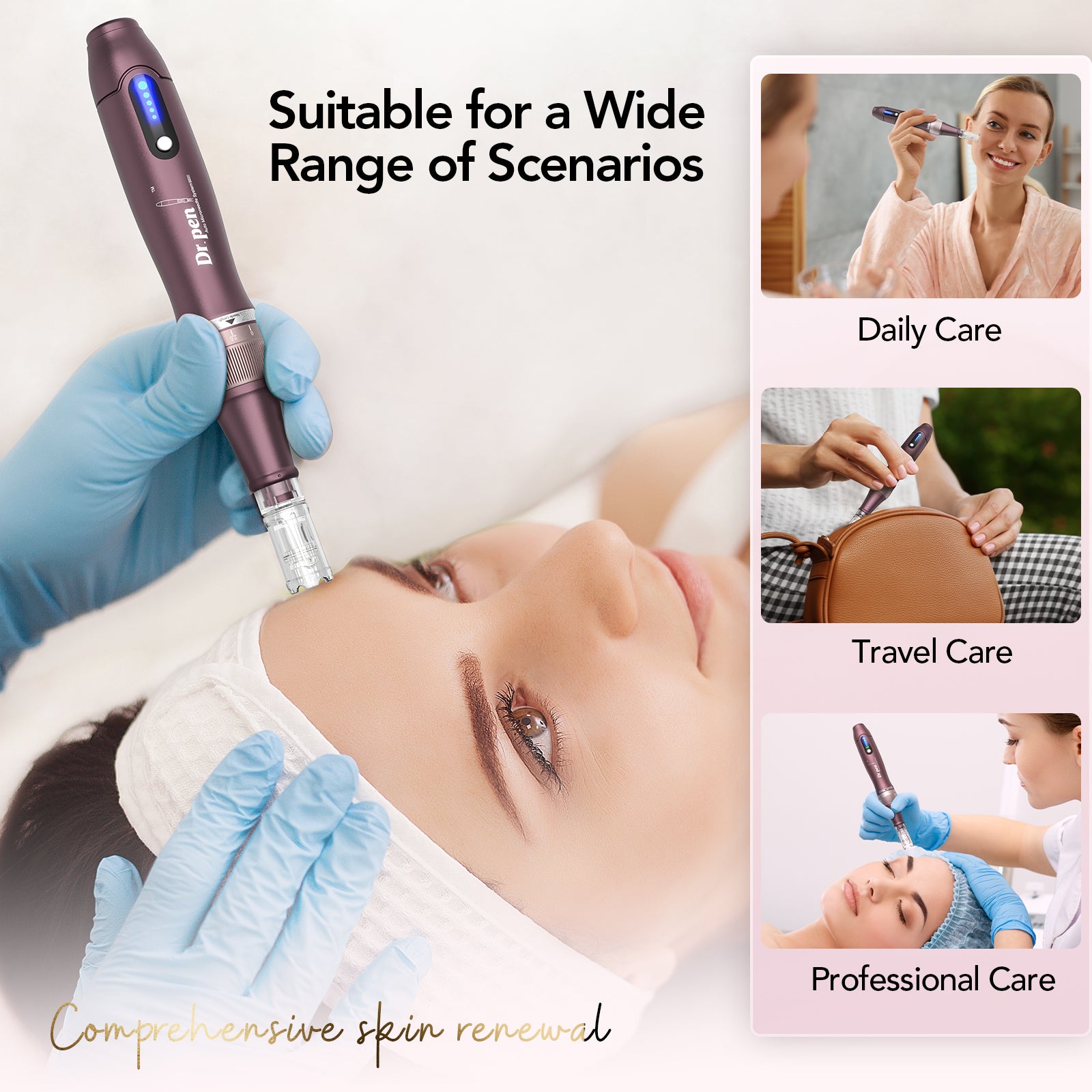 Dr. Pen A10 Dark Purple Microneedling Pen