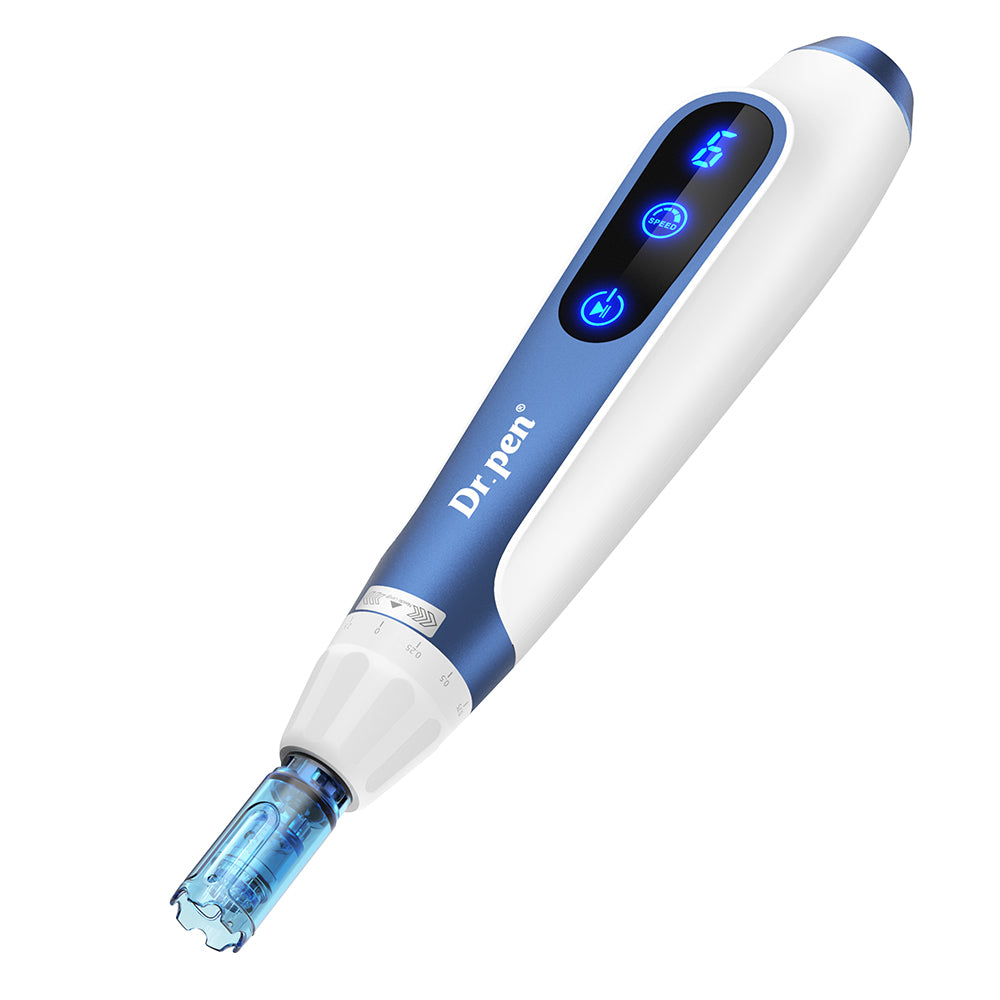 Dr. Pen A11 Ultima PRO Professional Microneedling Pen with digital display and large-diameter needle head.