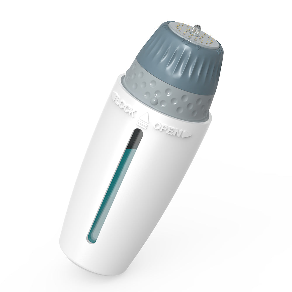 Biopen Bio 6 Microneedle Stamp pour la pousse des cheveux avec EMS et lumière LED