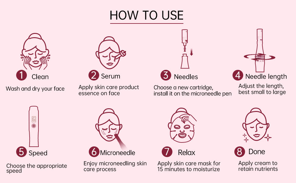 Dr. Pen A10 Dark Purple Microneedling Pen