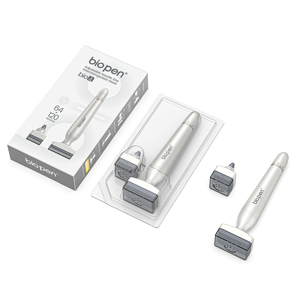 Genuine Bio 4 Adjustable Derma Stamp with Dr. Pen Official authenticity verification for customer safety.