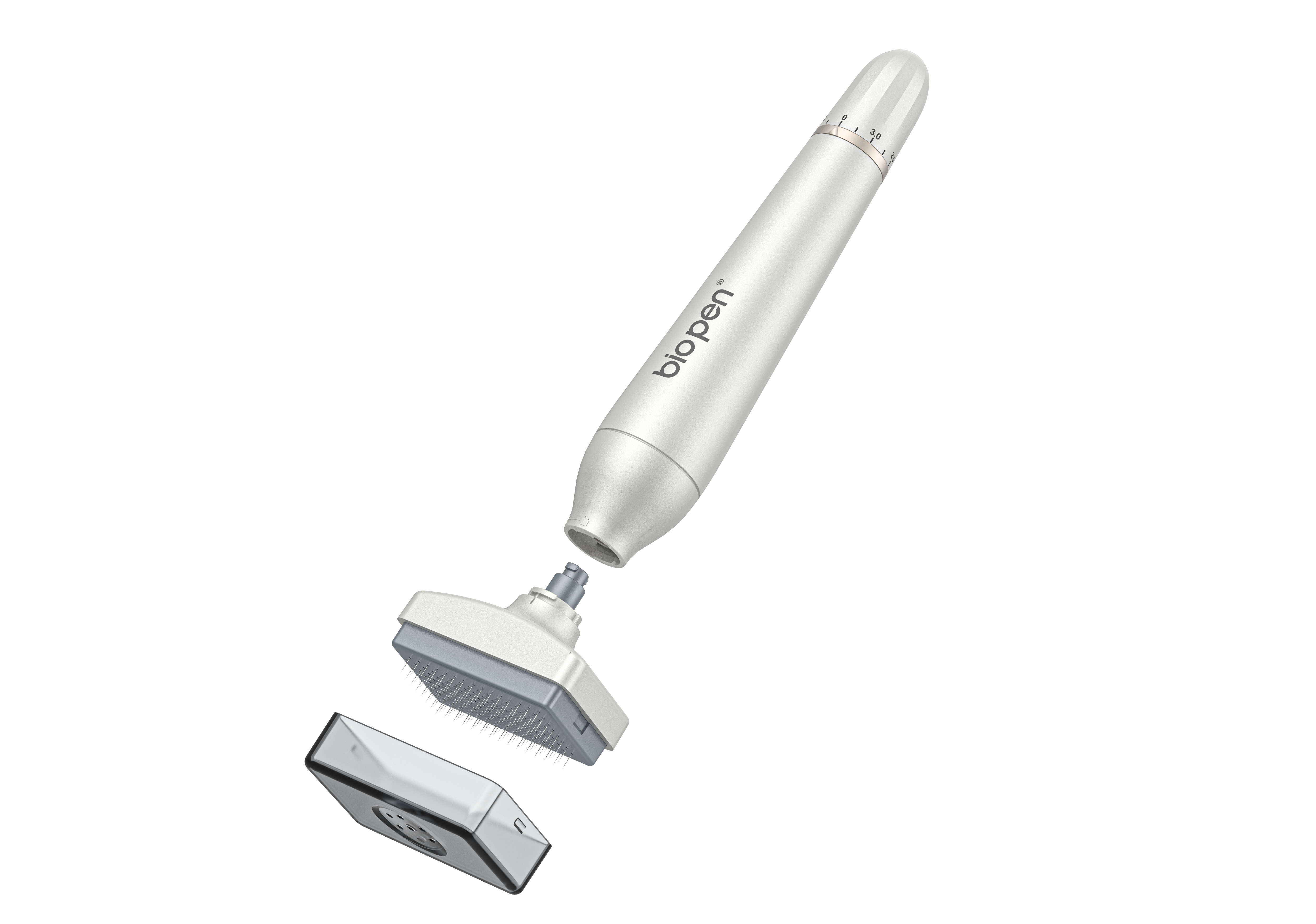 Bio 4 Adjustable Derma Stamp - Hair Growth Microneedling Tool