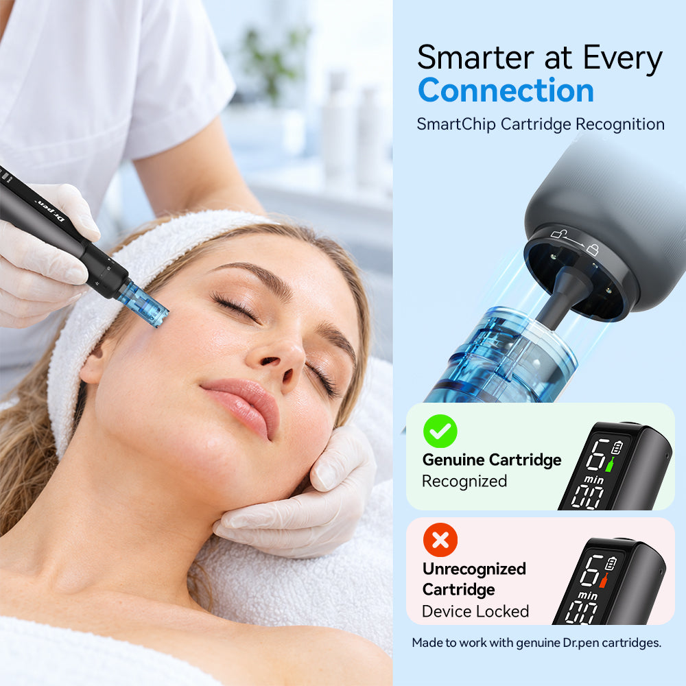 Dr. Pen M8 Max Microneedling Pen with 12 Cartridges(18-pin)