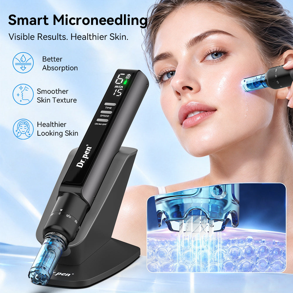 Dr. Pen M8 Max Microneedling Pen with 12 Cartridges(18-pin)