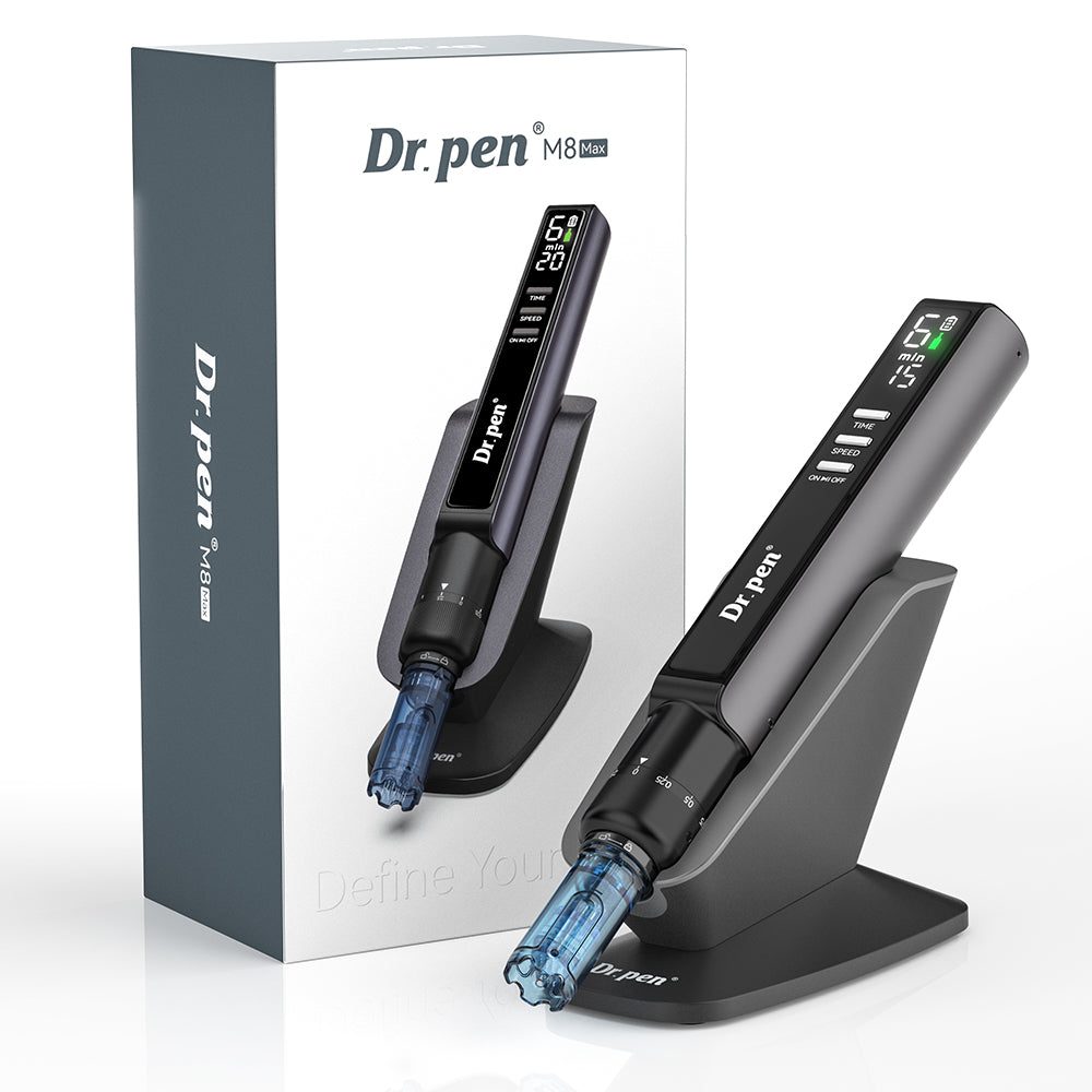 Dr. Pen M8 Max Microneedling Pen with 12 Cartridges(18-pin)