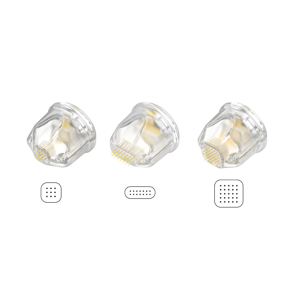 High-precision needle cartridges for BioPen Q2 featuring 3-in-1 professional skin treatment capabilities.