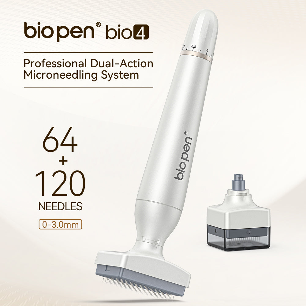 Bio 4 Adjustable Derma Stamp - Hair Growth Microneedling Tool